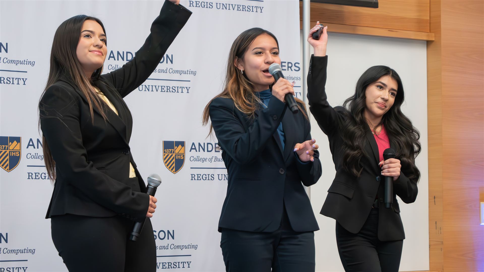 Student directors running the Innovation Challenge