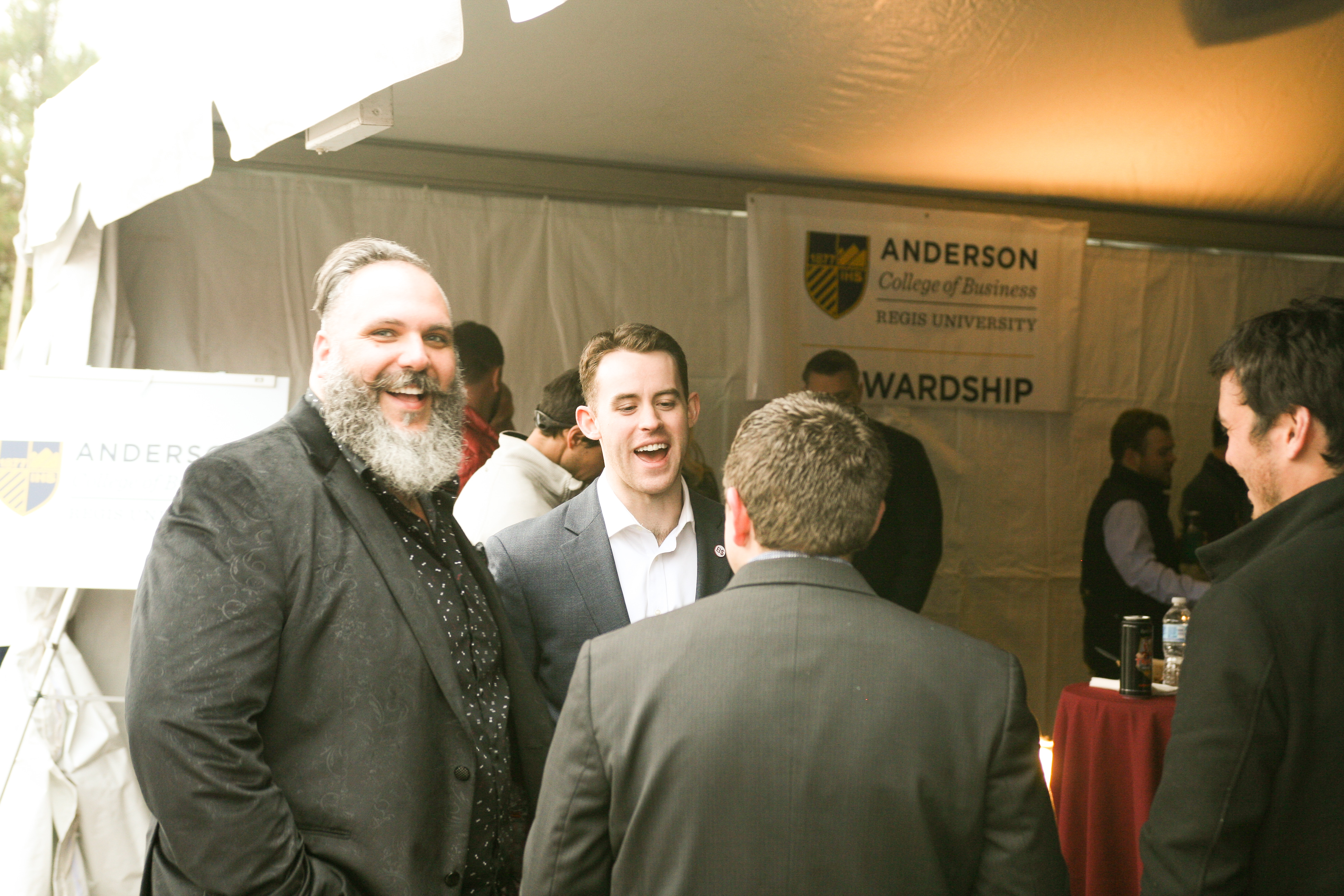 Alumni and students connecting at the Annual Alumni Matrix event
